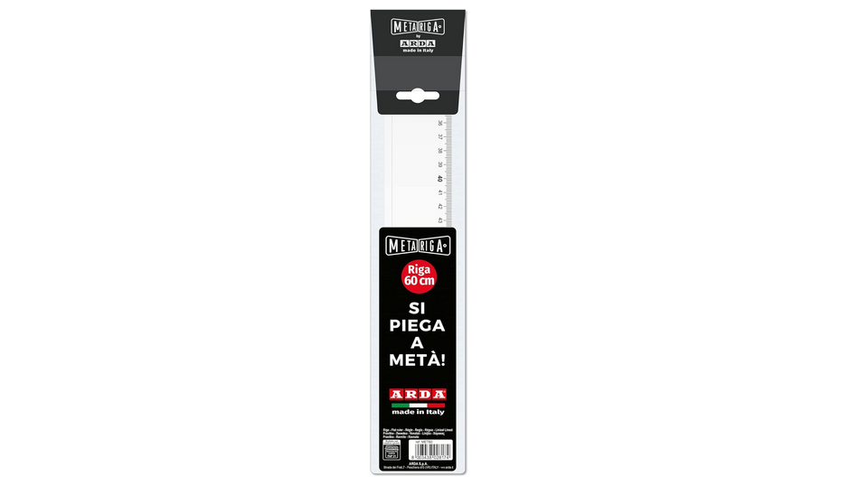 RIGA PIEGHEVOLE 60cm METARIGA Arda