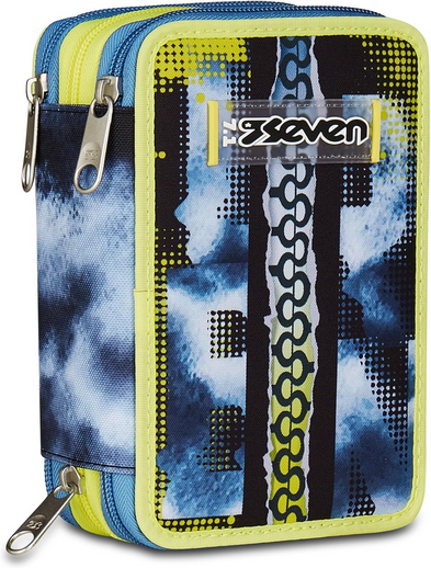 SEVEN Astuccio 3 ZIP Completo Fantasie Maschili - 10 Modelli Disponibili