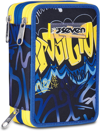 SEVEN Astuccio 3 ZIP Completo Fantasie Maschili - 10 Modelli Disponibili
