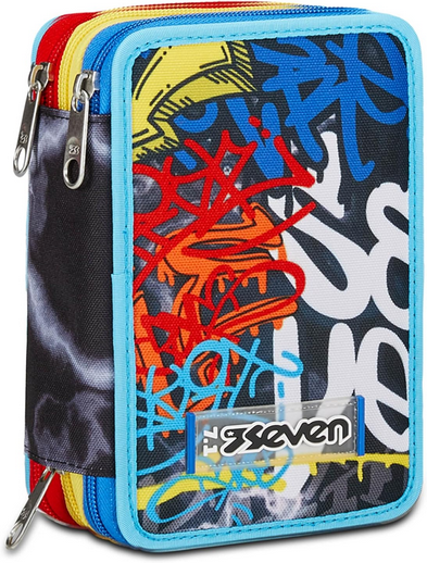 SEVEN Astuccio 3 ZIP Completo Fantasie Maschili - 10 Modelli Disponibili