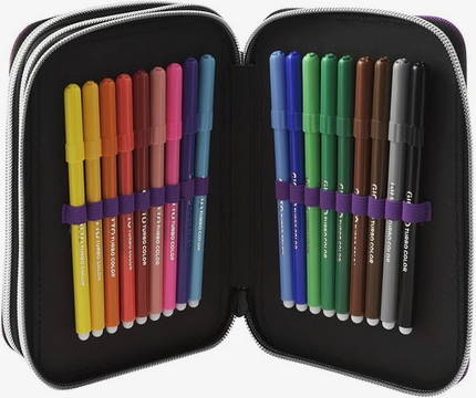LYON GAMER - Astuccio 3 zip Scuola Ufficiale Lyon Gamer