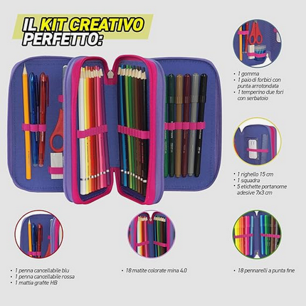 Franco Cosimo Panini WWF Astuccio 3 zip