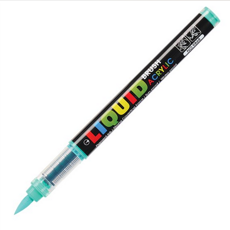 Pennarelli Kukajoy Brush Liquid Acrylic 12 Colori - Punta a Pennello