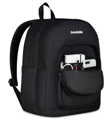 INVICTA Zaino Jelek Plain Sostenibile 34L - 2 Colori Disponibili