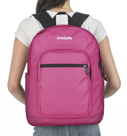 INVICTA Zaino Jelek Plain Sostenibile 34L - 2 Colori Disponibili