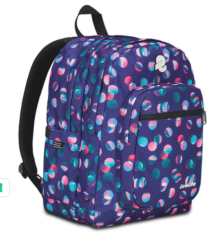 INVICTA Zaino Jelek Fantasy Sostenibile 34L - 9 Fantasie Disponibili