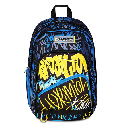 Zaino Seven Dual Hidden Spot Boy - Doppio Scomparto con Porta PC