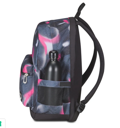 SEVEN Zaino Reversibile 2in1 con Auricolari Wireless - The Double Shadow Up Girl