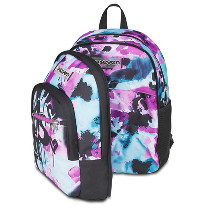 SEVEN Zaino Dual Detach Quick Graffiti Girl – 2 Zaini in 1