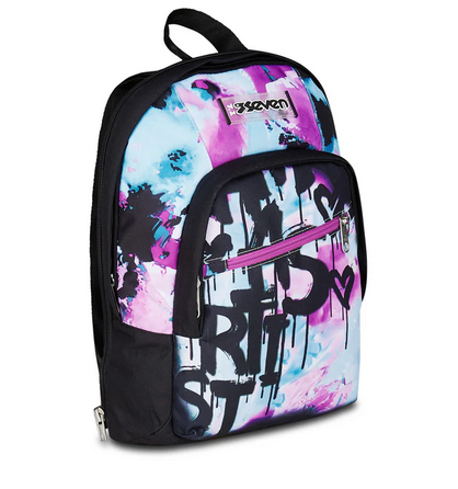 SEVEN Zaino Dual Detach Quick Graffiti Girl – 2 Zaini in 1