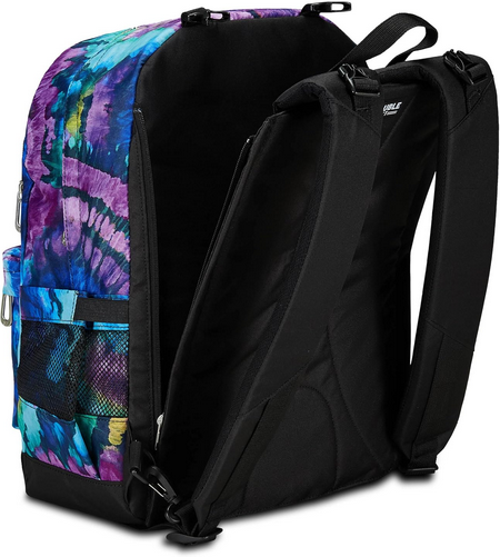 SEVEN Zaino Reversibile 2in1 Pockets The Double con Auricolari Wireless LED - Viola Fucsia Sostenibile