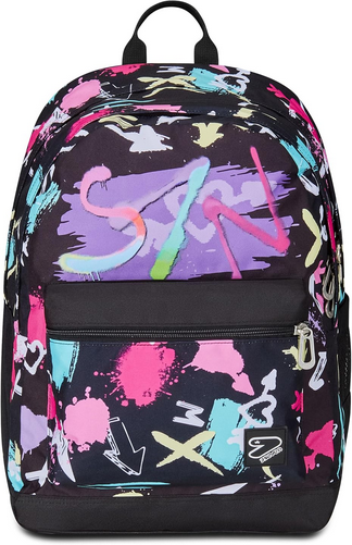 Zaino Seven Pro XXL Reversibile Detach The Double GraffitiLoad - Nero Fucsia