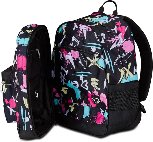 Zaino Seven Pro XXL Reversibile Detach The Double GraffitiLoad - Nero Fucsia