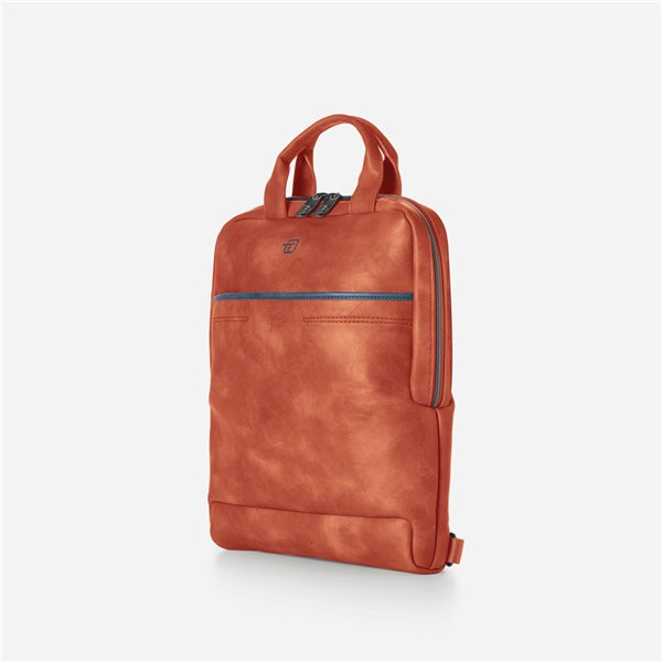 Zaino Slim Blue-gate in Ecopelle - Uomo Ufficio