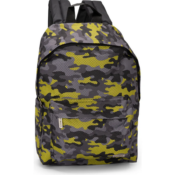 Zaino Americano COMIX Allover Nero Camo Unisex