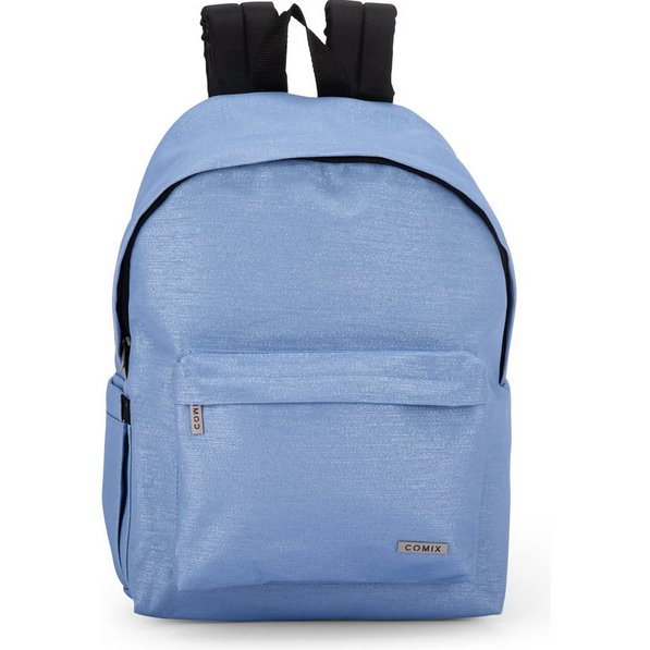 Zaino Comix Lurex Azzurro – 2 Misure Disponibili