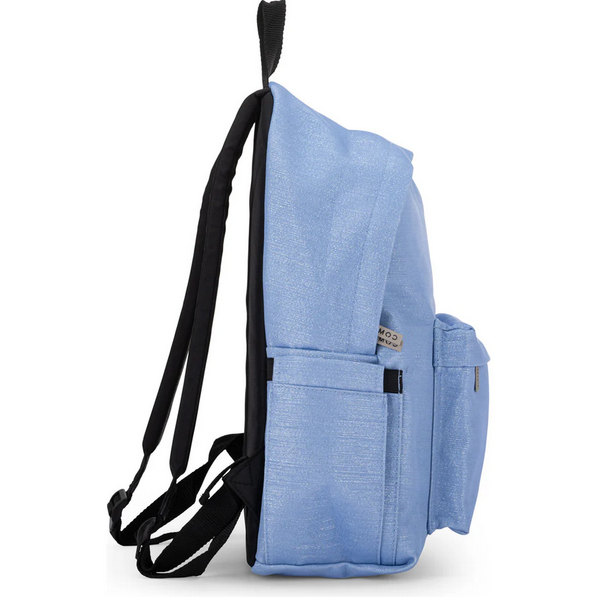 Zaino Comix Lurex Azzurro – 2 Misure Disponibili