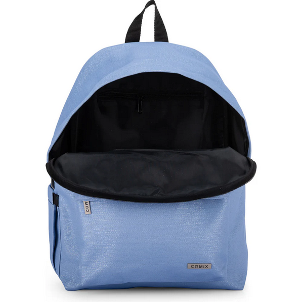 Zaino Comix Lurex Azzurro – 2 Misure Disponibili