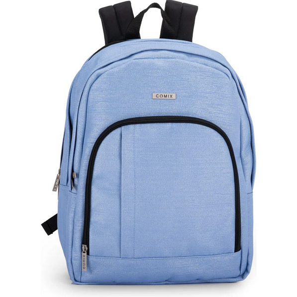 Zaino Comix Lurex Azzurro – 2 Misure Disponibili