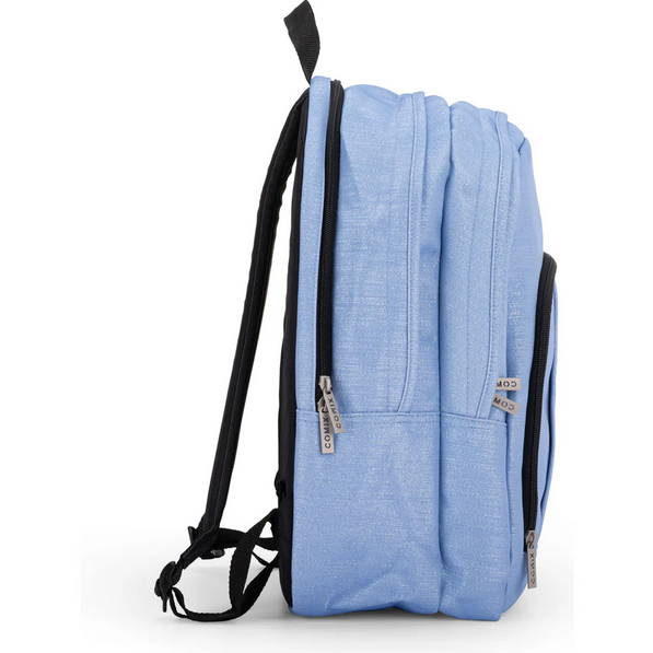 Zaino Comix Lurex Azzurro – 2 Misure Disponibili