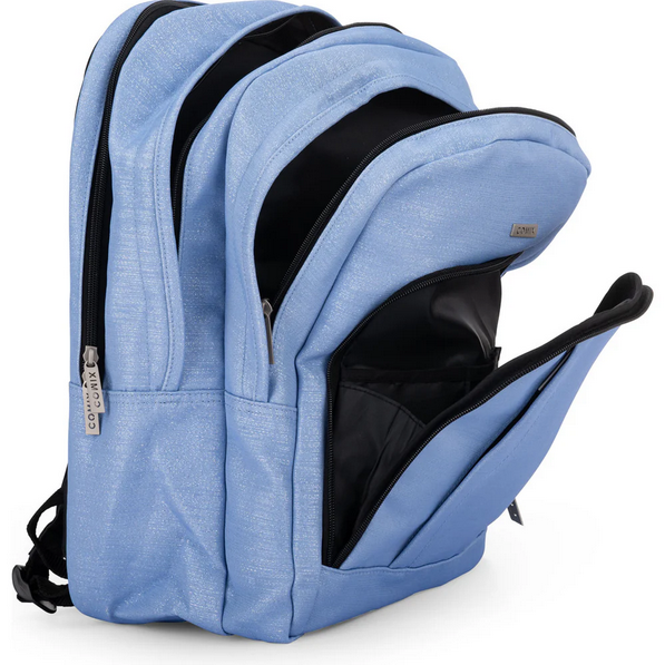 Zaino Comix Lurex Azzurro – 2 Misure Disponibili