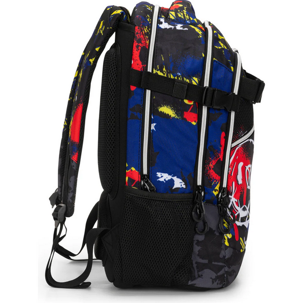 Zaino Organizzato COMIX WBS - 5 Fantasie Disponibili - Zaino Scuola