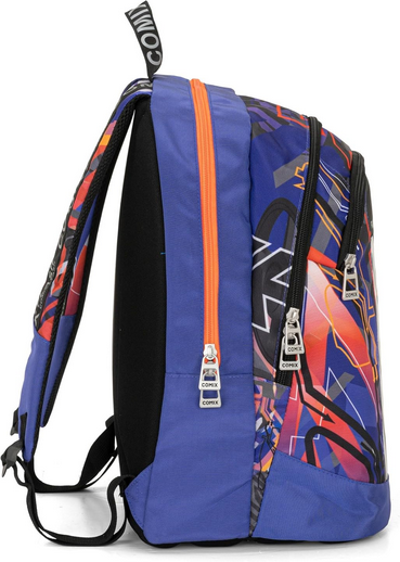 Zaino Organizzato COMIX FLASH con Banda Luminosa LED - Zaino Scuola 4 fantasie disponibili