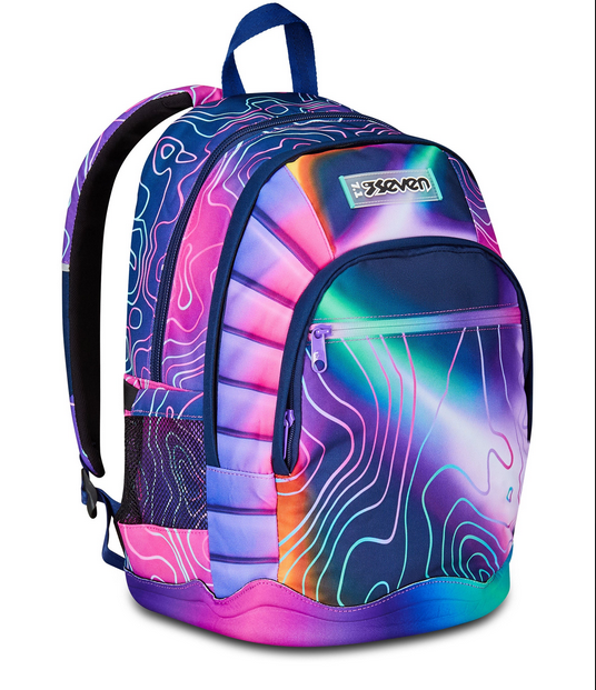 Zaino SEVEN DUAL Mapset Girl - Zaino Scuola Ragazza