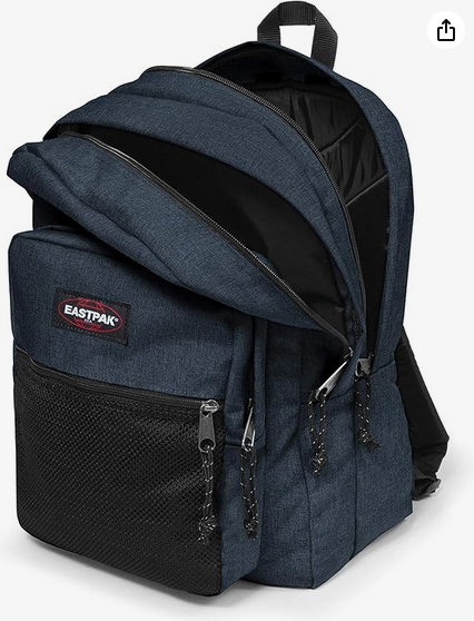 Zaino Eastpak Pinnacle Triple Denim - Zaino Scuola Capiente Unisex - Garanzia 30 Anni