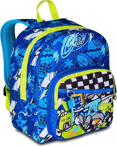 Zaino Doppio Scomparto SJ Gang Ever Skate Boy - Qualità Seven - In Offerta
