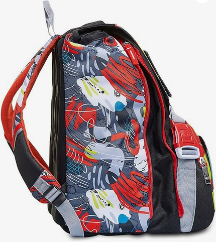 Zaino Estensibile Big SJ Gang Facce New Boy - Qualità Seven - In Offerta