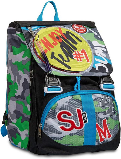 Zaino Estensibile Big SJ Gang Sport Boy - Qualità Seven - In Offerta