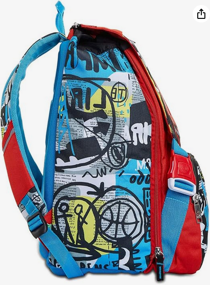 Zaino Estensibile Big SJ Gang Facce Boy - Qualità Seven - In Offerta