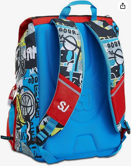 Zaino Estensibile Big SJ Gang Facce Boy - Qualità Seven - In Offerta