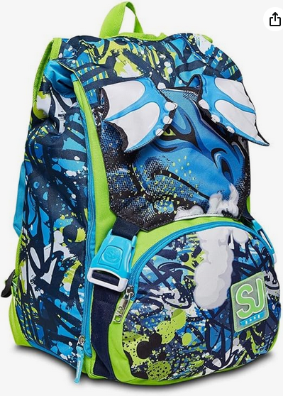 Zaino SJ Gang Dragon Boy con Ali Mobili Interattive - Qualità Seven - In Offerta