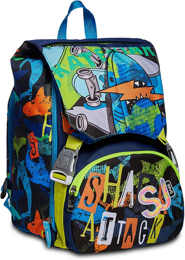 Zaino Estensibile Big SJ Gang Flip System Squalo 3D Boy - Qualità Seven - In Offerta