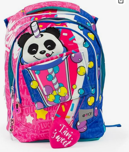 GO POP Zaino Estensibile Round Panda by Giochi Preziosi