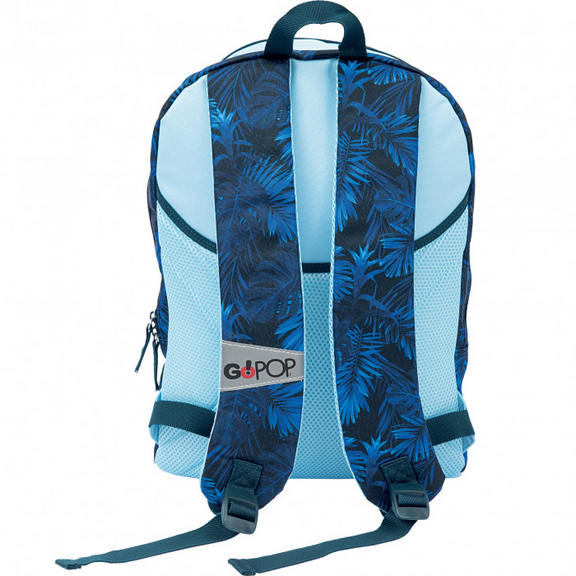 ZAINO SCUOLA ESTENSIBILE 3 SCOMPARTI CON AURICOLARI WILD GO POP