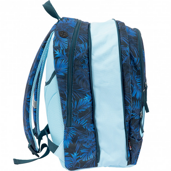 ZAINO SCUOLA ESTENSIBILE 3 SCOMPARTI CON AURICOLARI WILD GO POP