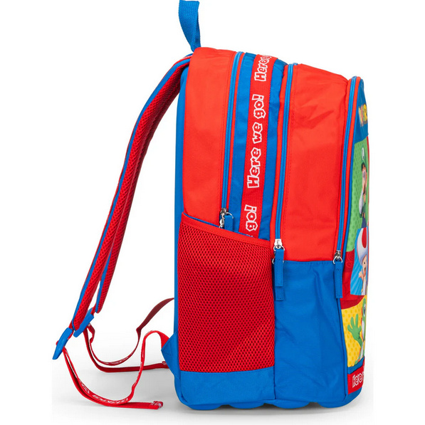 Zaino Organizzato Super Mario Rosso/Blu Franco Cosimo Panini