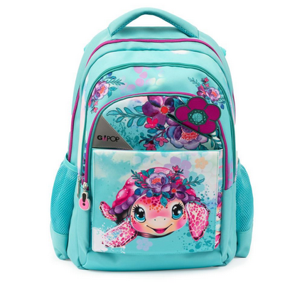 GoPop Zaino Round Turtle Bloom by Giochi Preziosi