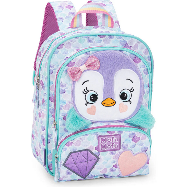 Zaino Asilo Mofu Mofu Verde/lilla Franco Cosimo Panini