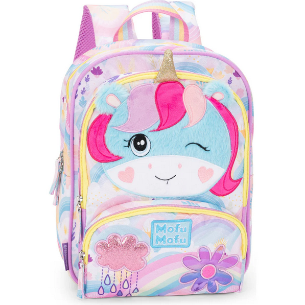 Zaino Asilo Mofu Mofu Verde/lilla Franco Cosimo Panini