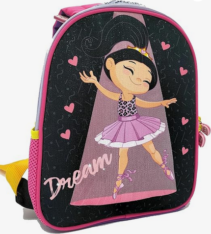 Zaino Asilo Spinny Gatto Girl Mitama LO ZAINO A 2 GRAFICHE!