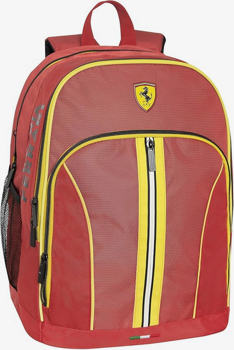 FERRARI KIDS - Zaino Scuola Ufficiale Ferrari Franco Cosimo Panini