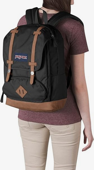 JANSPORT CORTLANDT Zaino grande, scomparto per laptop 15 inch per scuola, ufficio e tempo libero