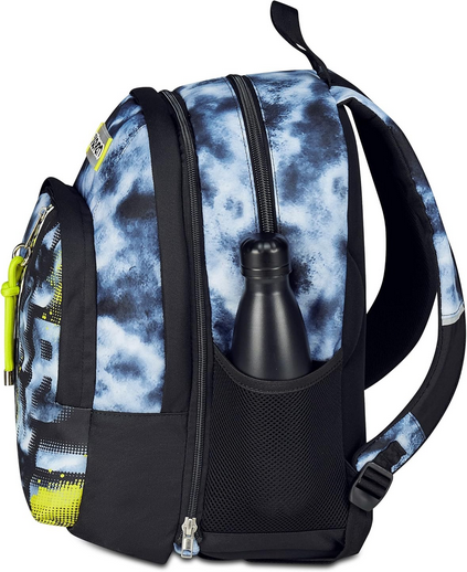 Seven Zaino Scuola Dual Detach, Grigio, Doppio Scomparto da 32 L boy