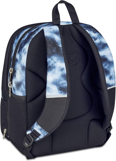 Seven Zaino Scuola Dual Detach, Grigio, Doppio Scomparto da 32 L boy