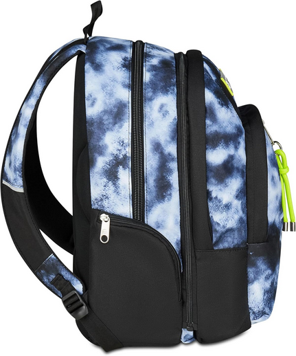 Seven Zaino Scuola Dual Detach, Grigio, Doppio Scomparto da 32 L boy