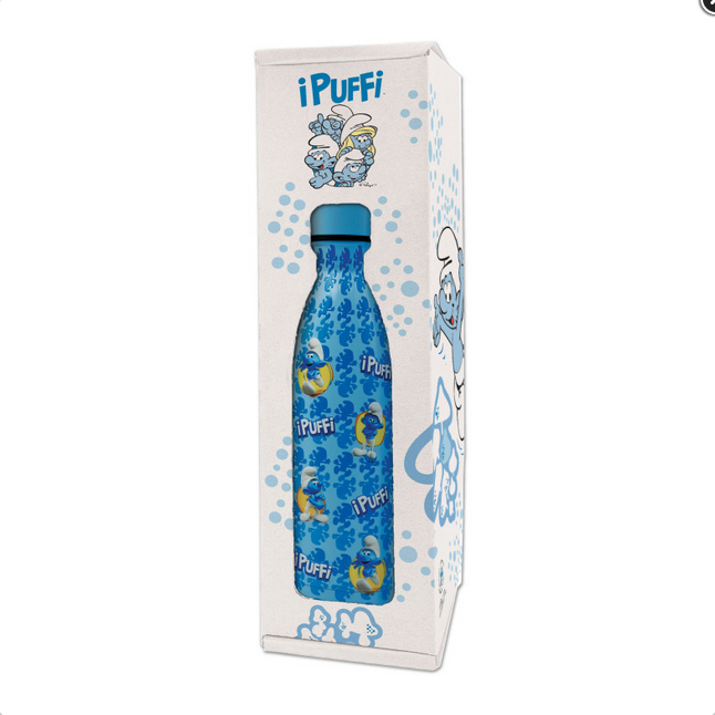 Borraccia Termica Blasetti 500ml Puffi